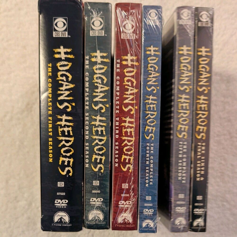 Hogan's Heroes DVD Complete Series 1 to 6 1965 Bob Crane WWII Comedy TV Show